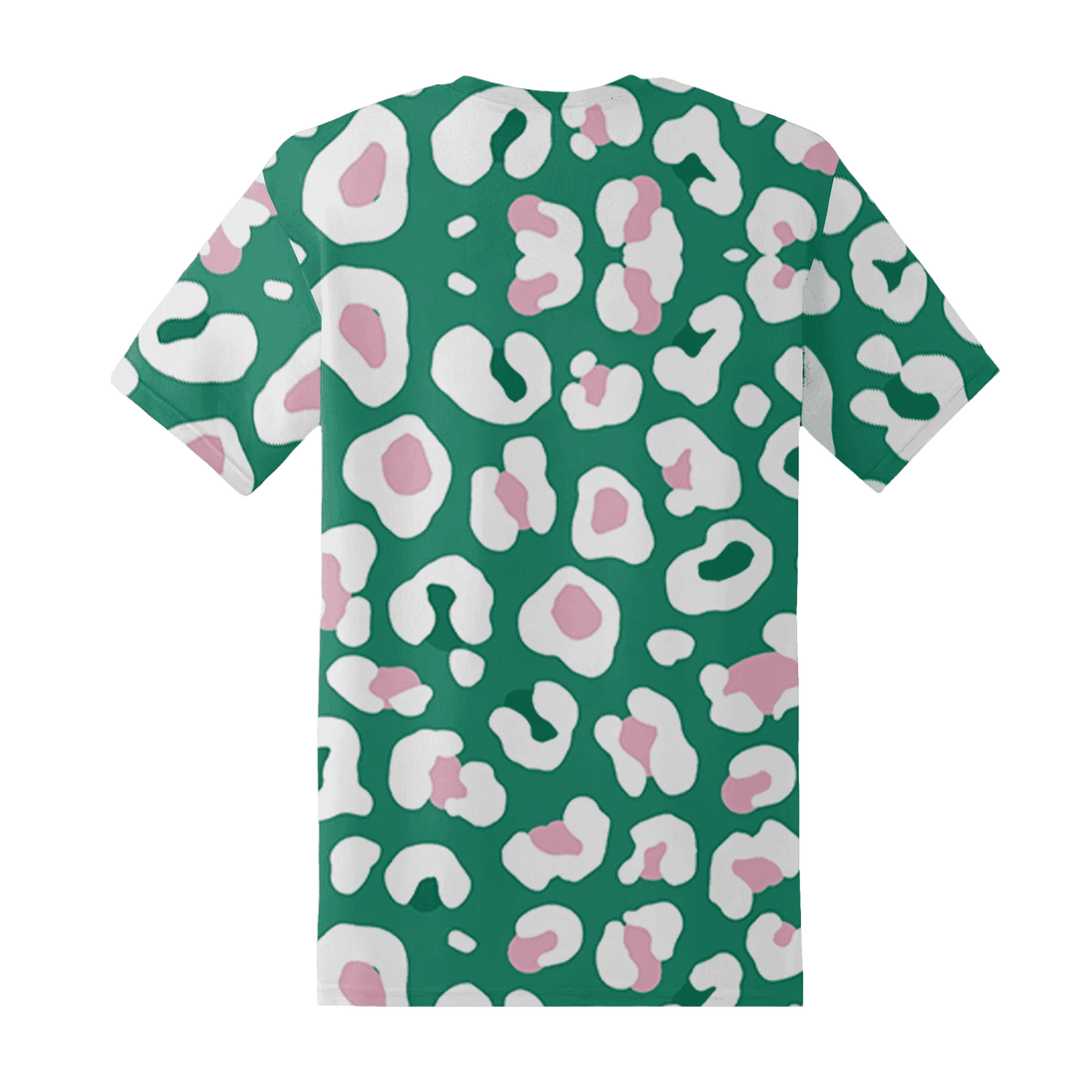 Dunk-Pink-Malachite-Medium-Soft-Low-Sail-T-Shirt-Match-Leopard-Pattern-3D