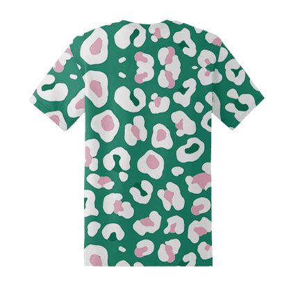 Dunk-Pink-Malachite-Medium-Soft-Low-Sail-T-Shirt-Match-Leopard-Pattern-3D