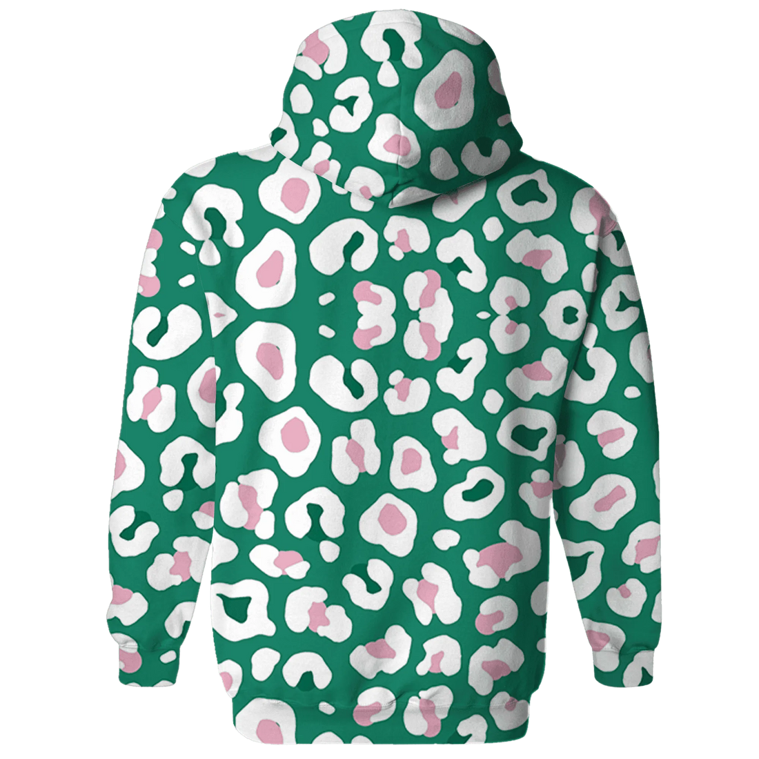 Dunk-Pink-Malachite-Medium-Soft-Low-Sail-Hoodie-Match-Leopard-Pattern-3D