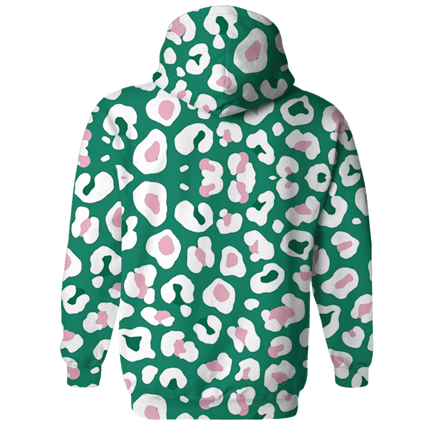 Dunk-Pink-Malachite-Medium-Soft-Low-Sail-Hoodie-Match-Leopard-Pattern-3D