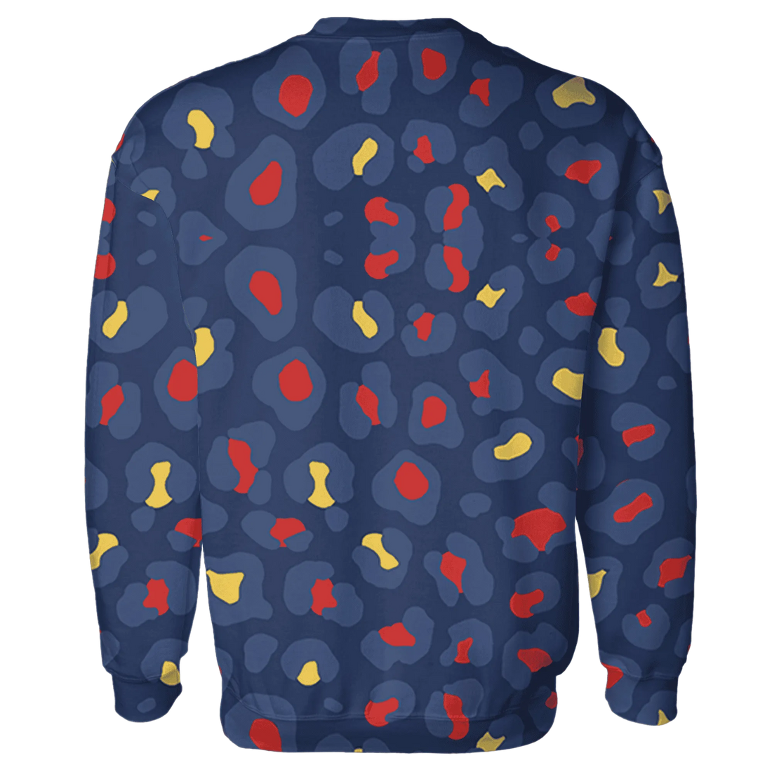 VaporMax-Air-Plus-Midnight-Navy-Gold-Black-Sweatshirt-Match-Leopard-Pattern-3D