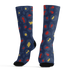 VaporMax-Air-Plus-Midnight-Navy-Gold-Black-Socks-Match-Leopard-Pattern-3D