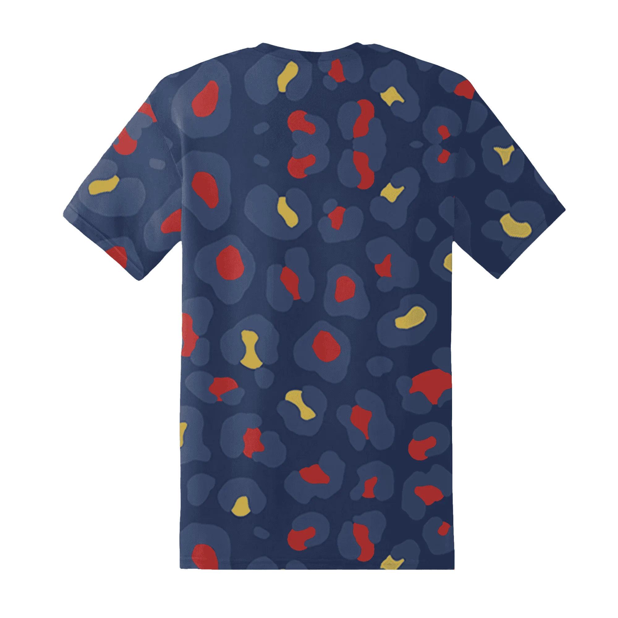VaporMax-Air-Plus-Midnight-Navy-Gold-Black-T-Shirt-Match-Leopard-Pattern-3D