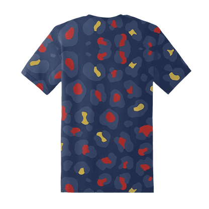 VaporMax-Air-Plus-Midnight-Navy-Gold-Black-T-Shirt-Match-Leopard-Pattern-3D