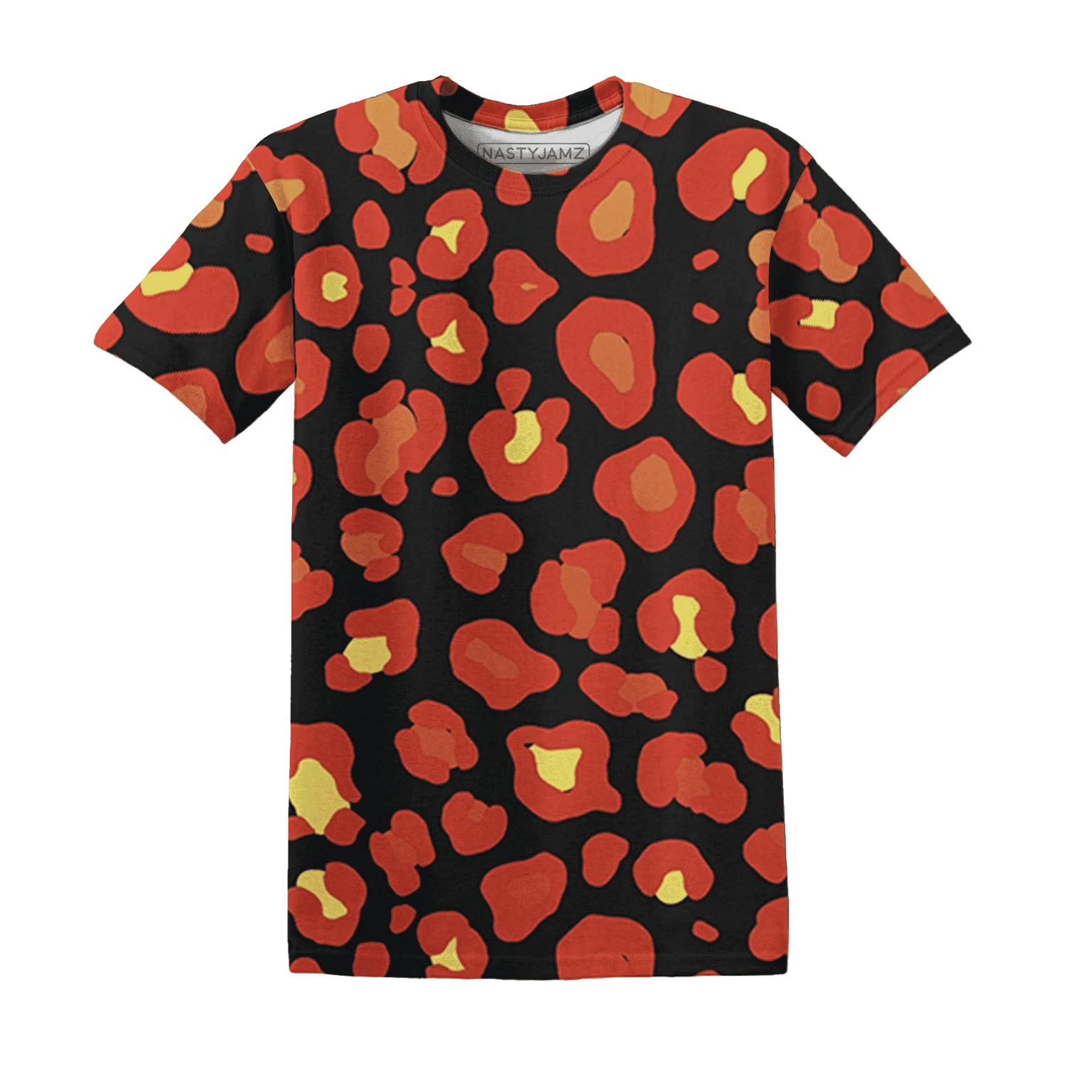 VaporMax-Crimson-Total-Orange-Plus-T-Shirt-Match-Leopard-Pattern-3D