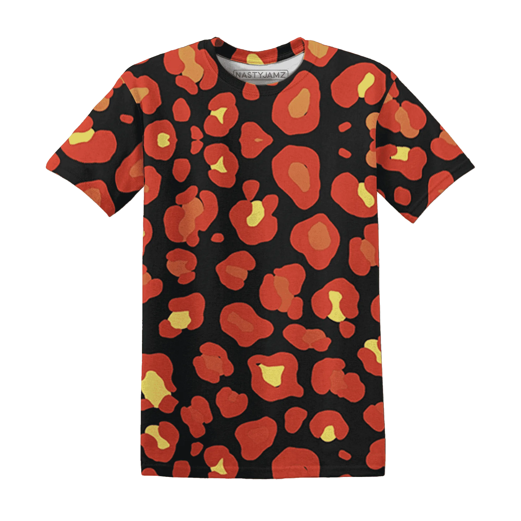 VaporMax-Crimson-Total-Orange-Plus-T-Shirt-Match-Leopard-Pattern-3D