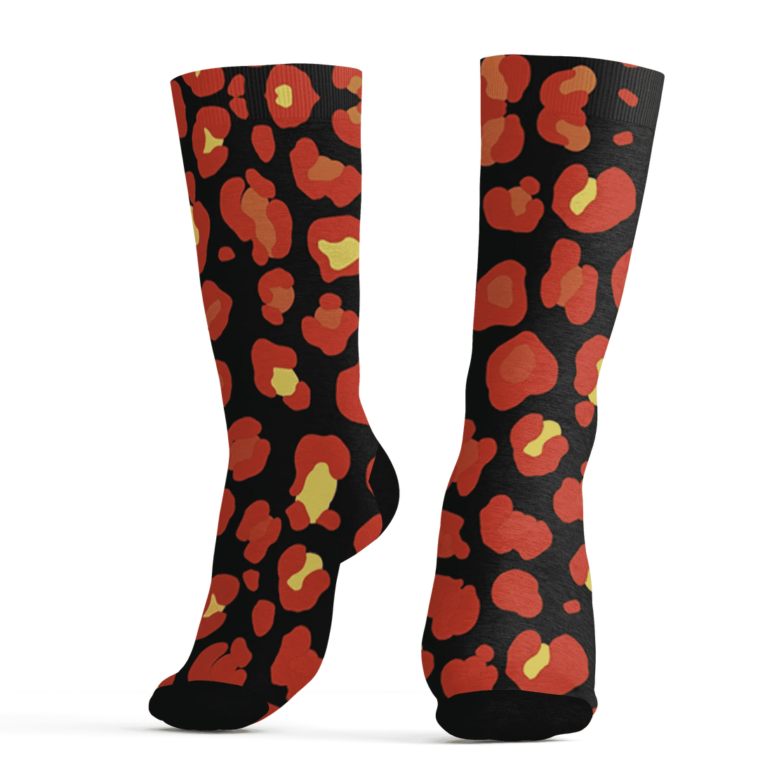 VaporMax-Crimson-Total-Orange-Plus-Socks-Match-Leopard-Pattern-3D