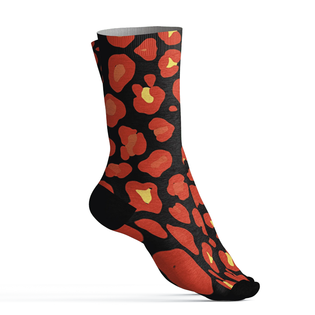 VaporMax-Crimson-Total-Orange-Plus-Socks-Match-Leopard-Pattern-3D