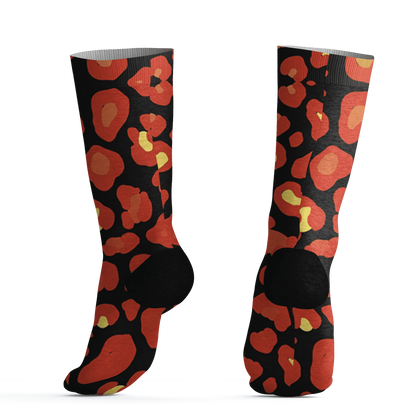 VaporMax-Crimson-Total-Orange-Plus-Socks-Match-Leopard-Pattern-3D