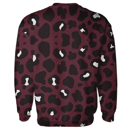 VaporMax-Night-Maron-Burgundy-Sweatshirt-Match-Leopard-Pattern-3D