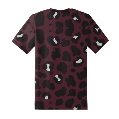 VaporMax-Night-Maron-Burgundy-T-Shirt-Match-Leopard-Pattern-3D