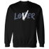 Low-Diffused-Blue-11s-Sweatshirt-Match-Loser-Lover