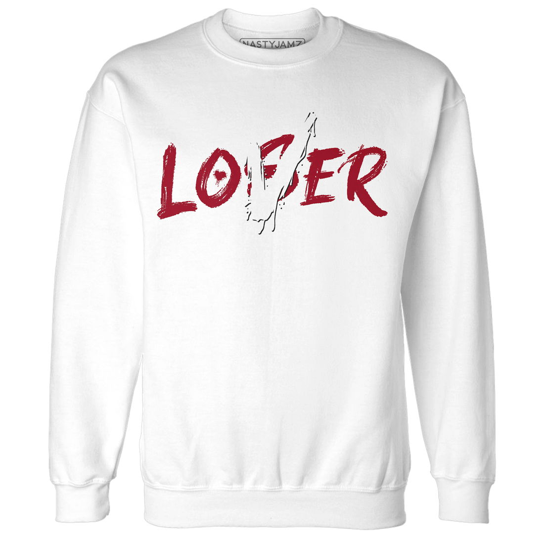 Retro Red Taxi 12s Sweatshirt Match Loser Lover - NastyJamz