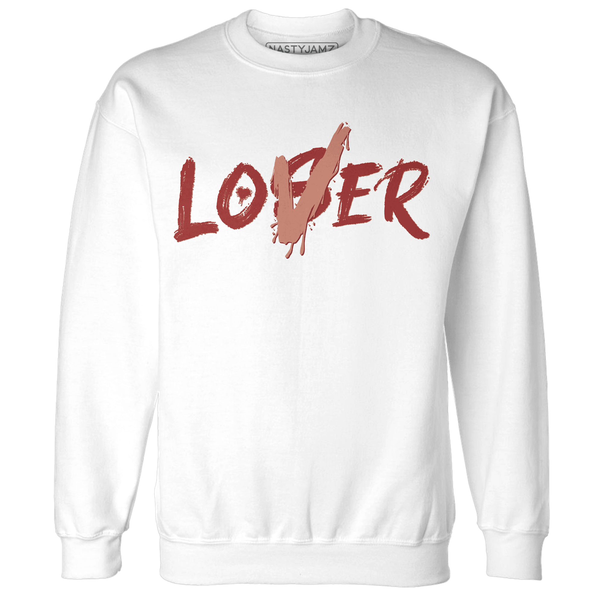 Dune Red 13s Sweatshirt Match Loser Lover - NastyJamz