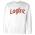 Dune Red 13s Sweatshirt Match Loser Lover - NastyJamz