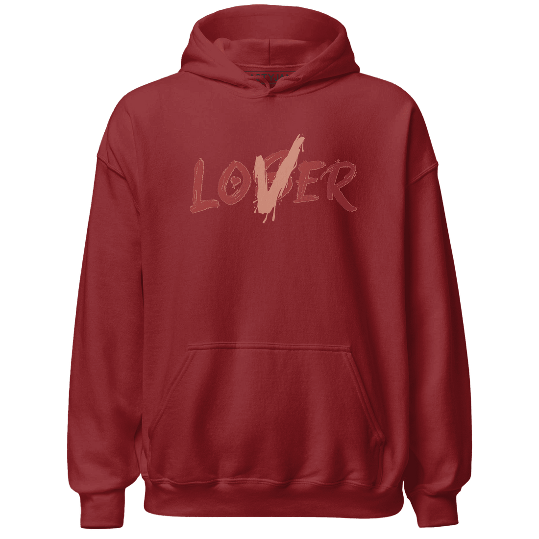 Dune Red 13s Hoodie Match Loser Lover - NastyJamz