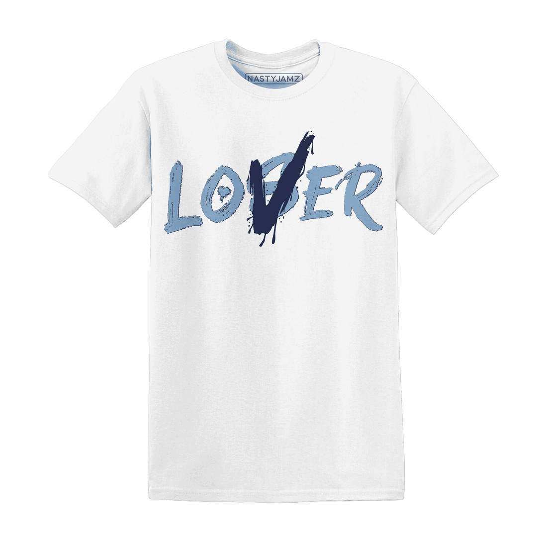 First In Flight 1s T Shirt Match Loser Lover - NastyJamz