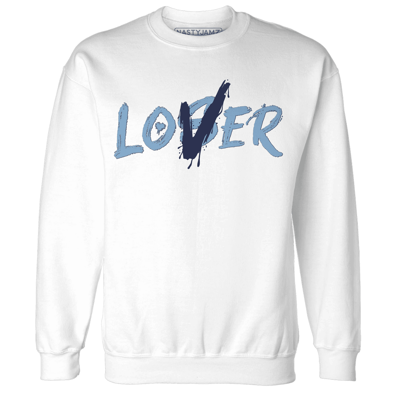 First In Flight 1s Sweatshirt Match Loser Lover - NastyJamz