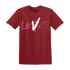 High 85 Metallic Burgundy 1s T Shirt Match Loser Lover - NastyJamz