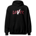 High 85 Metallic Burgundy 1s Hoodie Match Loser Lover - NastyJamz