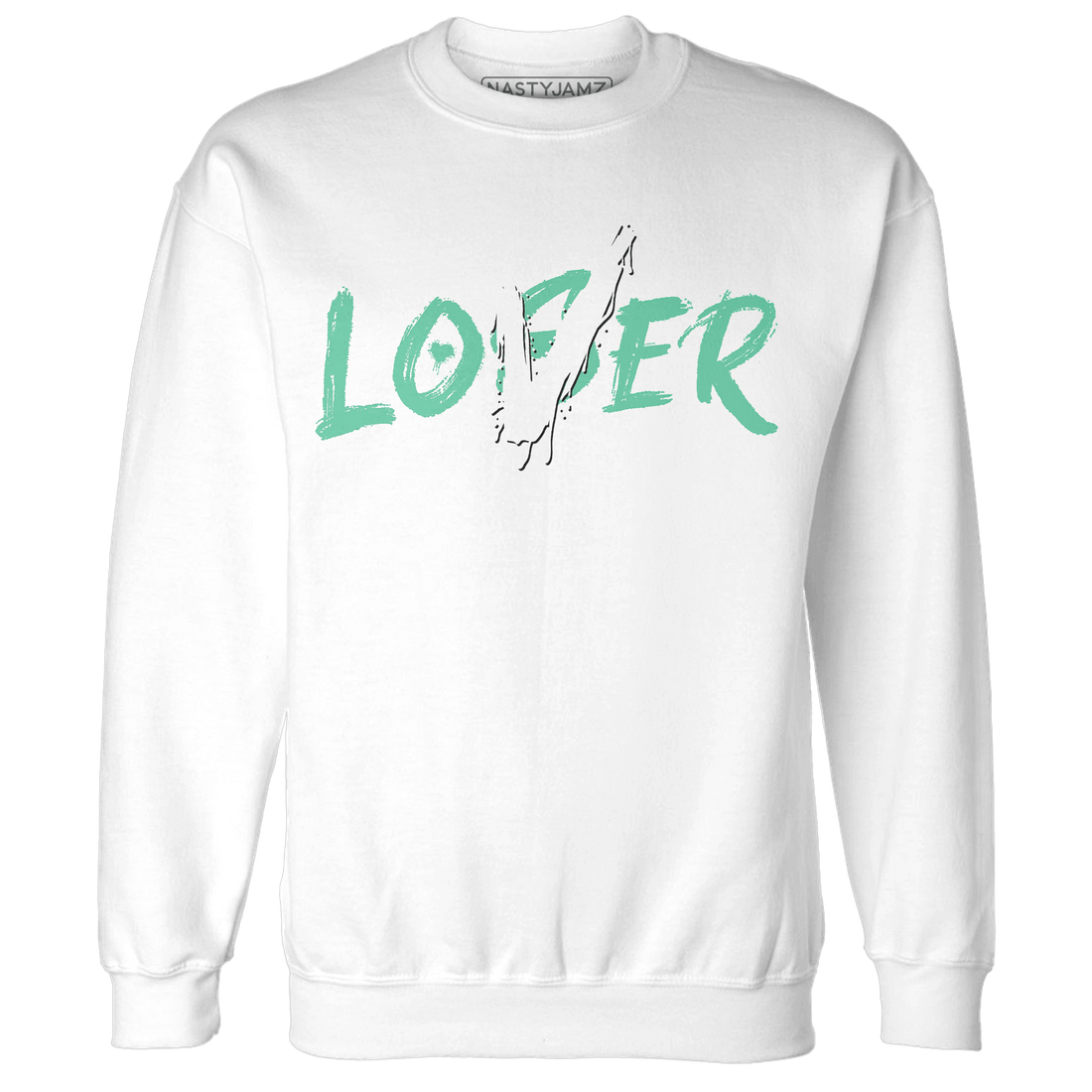 High OG Green Glow 1s Sweatshirt Match Loser Lover - NastyJamz