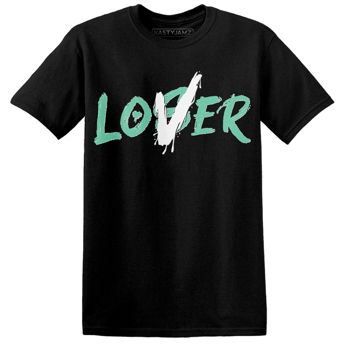 High OG Green Glow 1s T Shirt Match Loser Lover - NastyJamz