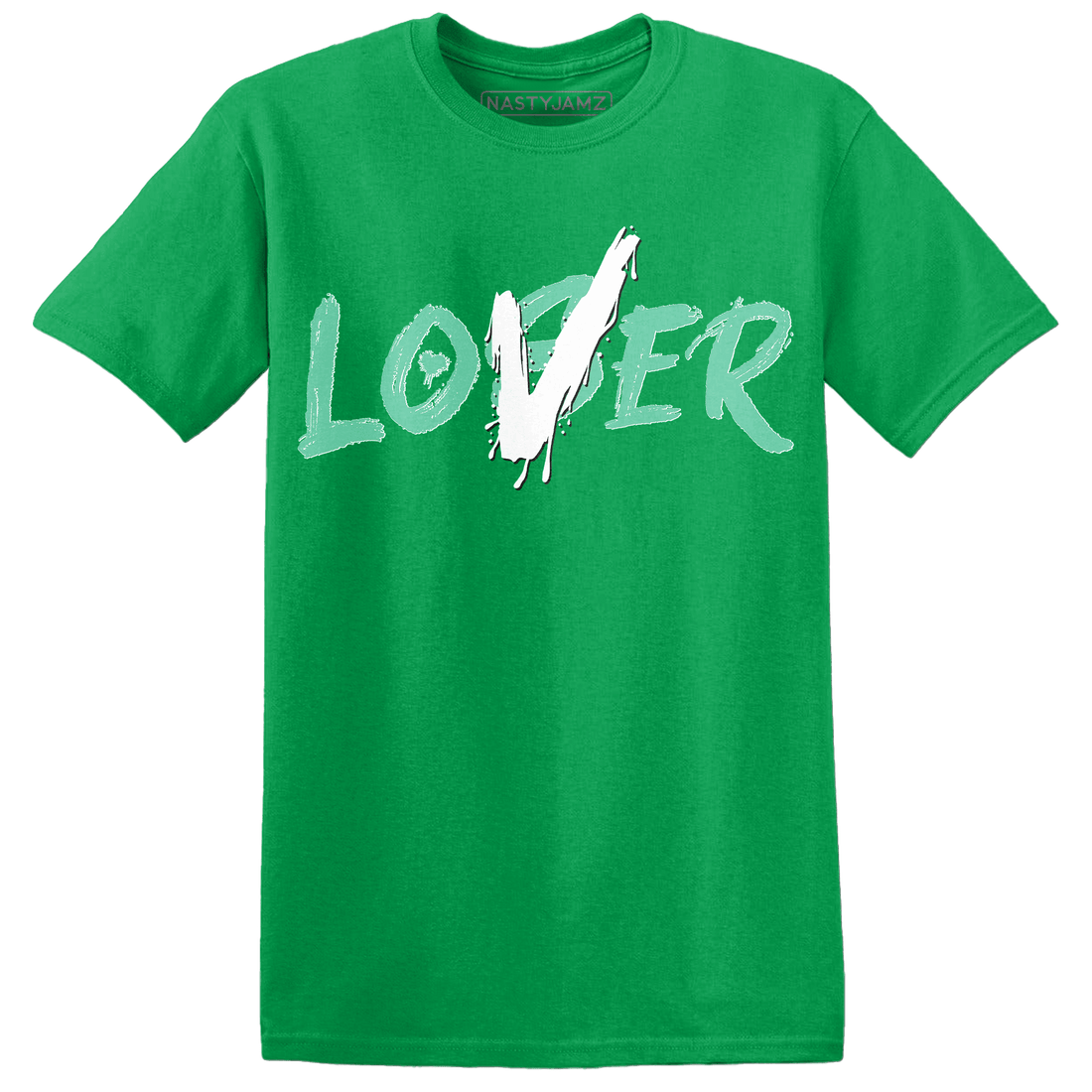 High OG Green Glow 1s T Shirt Match Loser Lover - NastyJamz