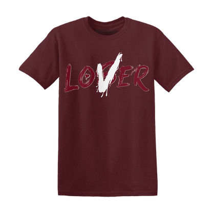 High White Team Red 1s T Shirt Match Loser Lover - NastyJamz