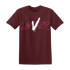 High White Team Red 1s T Shirt Match Loser Lover - NastyJamz