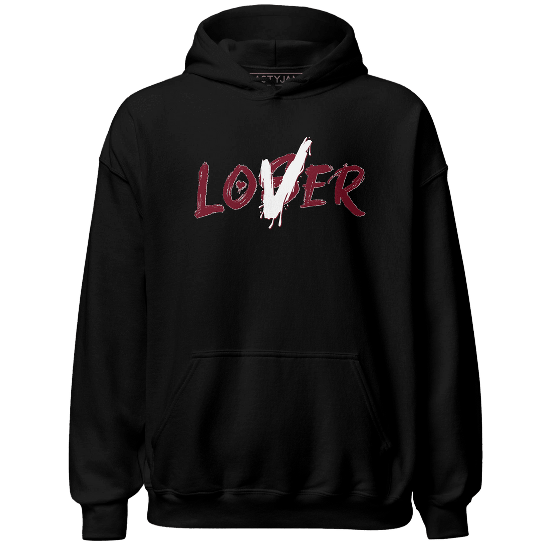 High White Team Red 1s Hoodie Match Loser Lover - NastyJamz