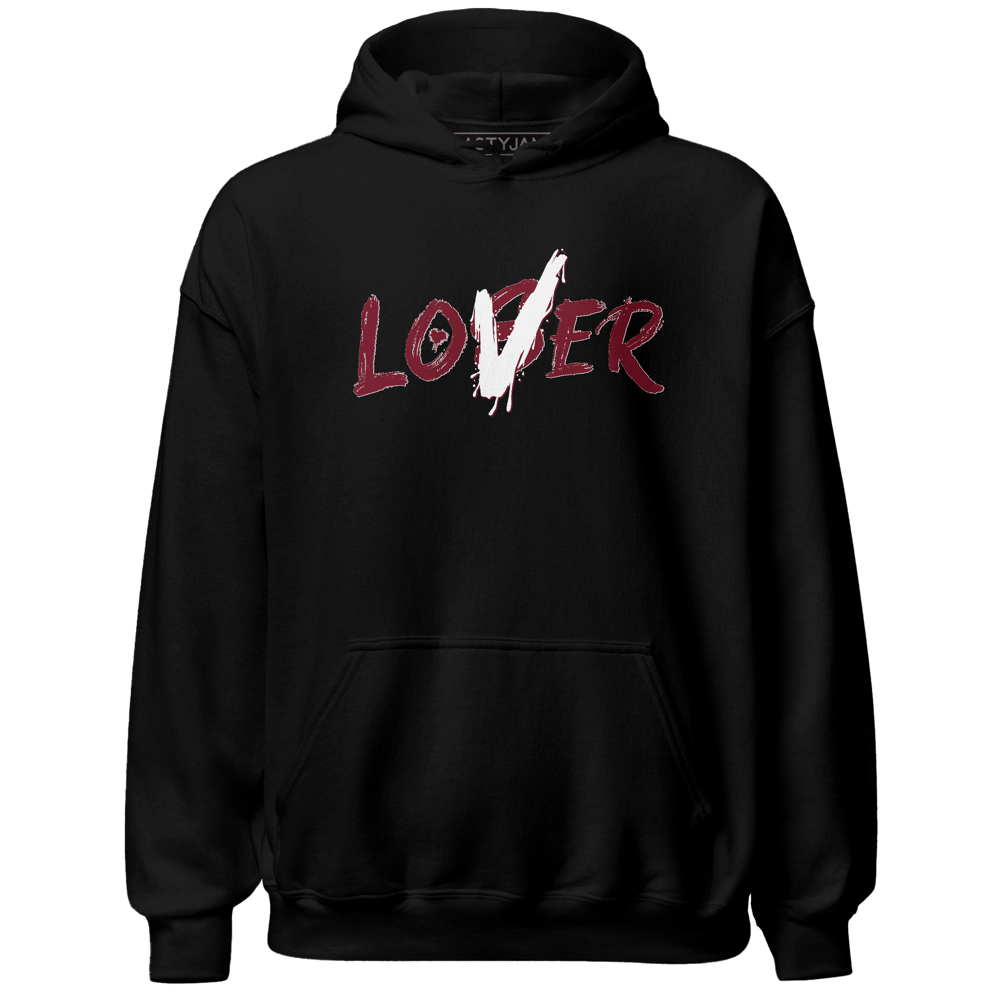 High White Team Red 1s Hoodie Match Loser Lover - NastyJamz
