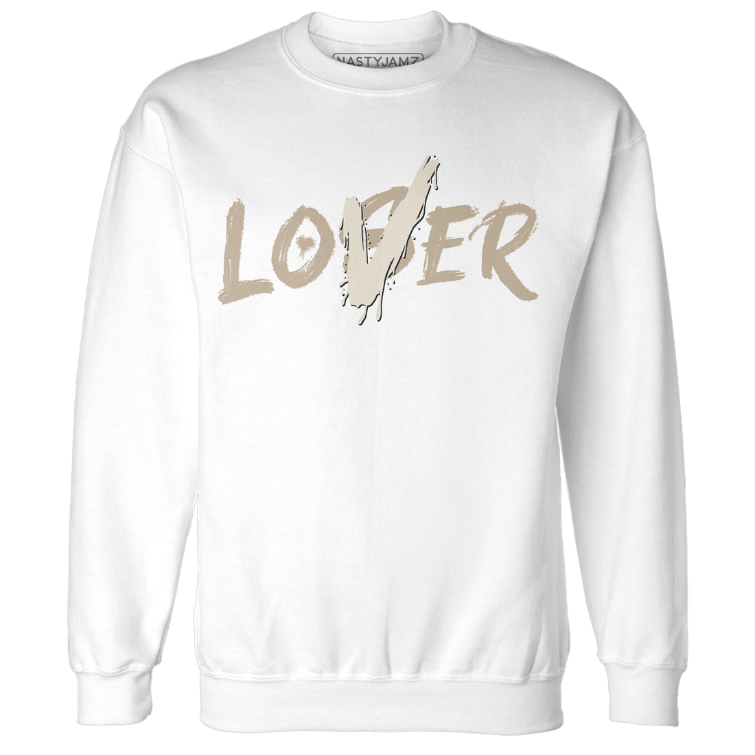 Latte 1s Sweatshirt Match Loser Lover - NastyJamz