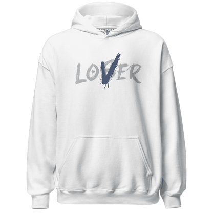 Mid Diffused Blue Grey 1s Hoodie Match Loser Lover - NastyJamz
