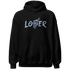 Mid Diffused Blue Grey 1s Hoodie Match Loser Lover - NastyJamz