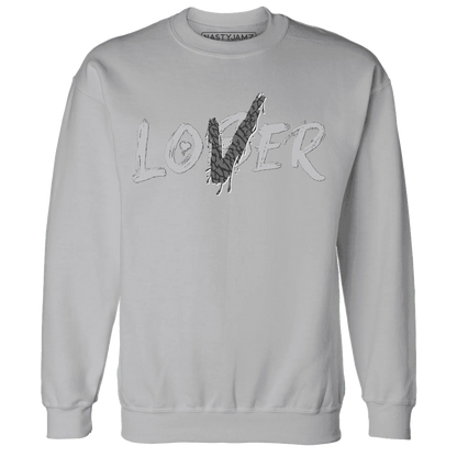 Cement-Grey-3s-Sweatshirt-Match-Loser-Lover