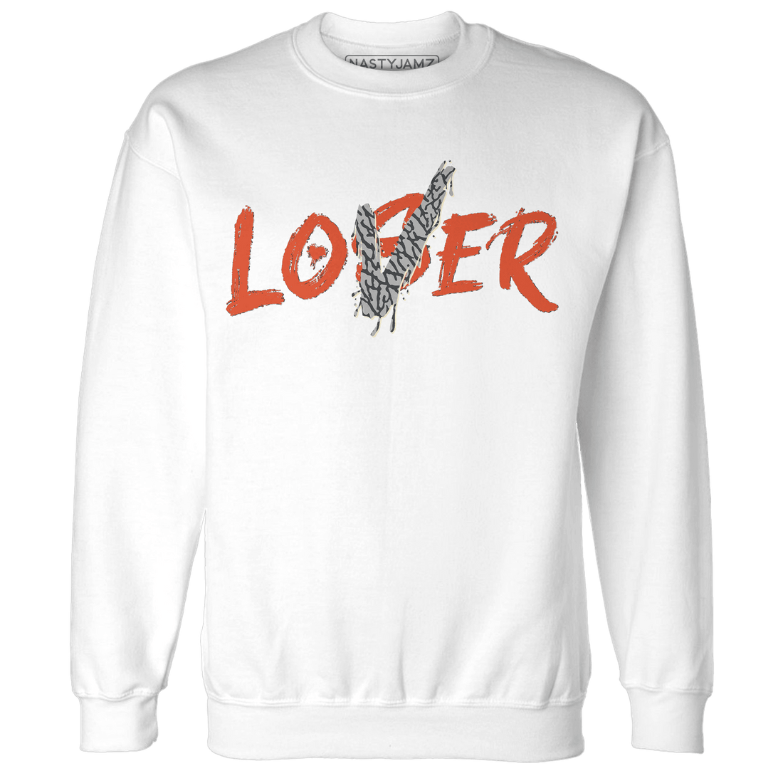 Georgia Peach 3s Sweatshirt Match Loser Lover - NastyJamz