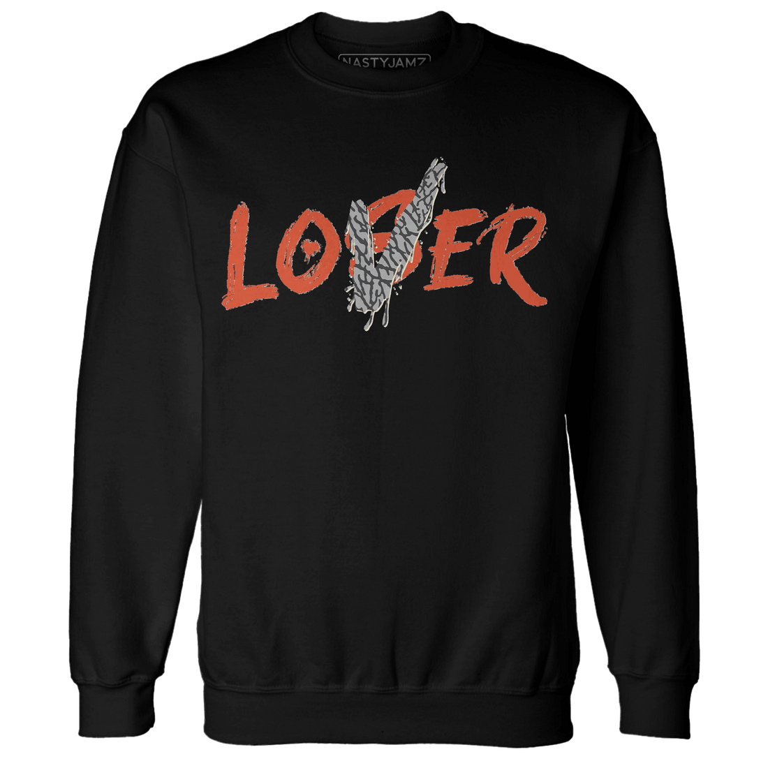 Georgia Peach 3s Sweatshirt Match Loser Lover - NastyJamz