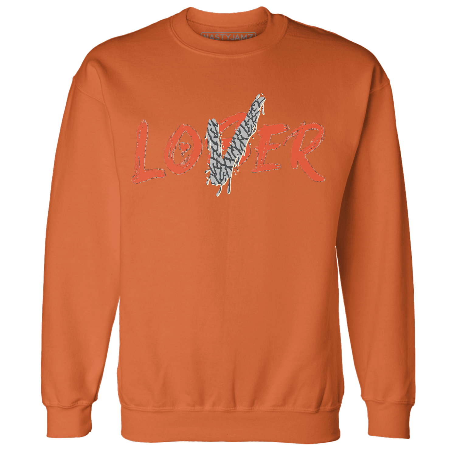 Georgia Peach 3s Sweatshirt Match Loser Lover - NastyJamz