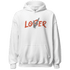 Georgia Peach 3s Hoodie Match Loser Lover - NastyJamz