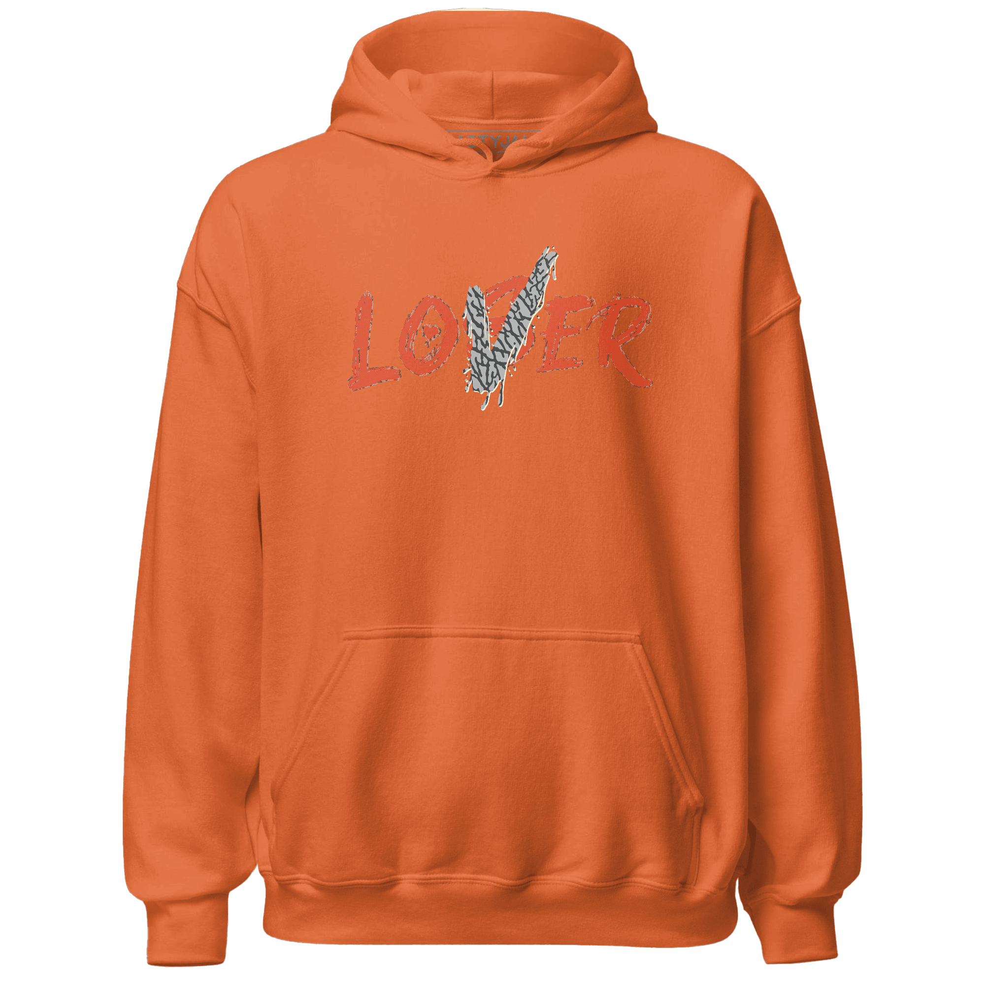 Georgia Peach 3s Hoodie Match Loser Lover - NastyJamz