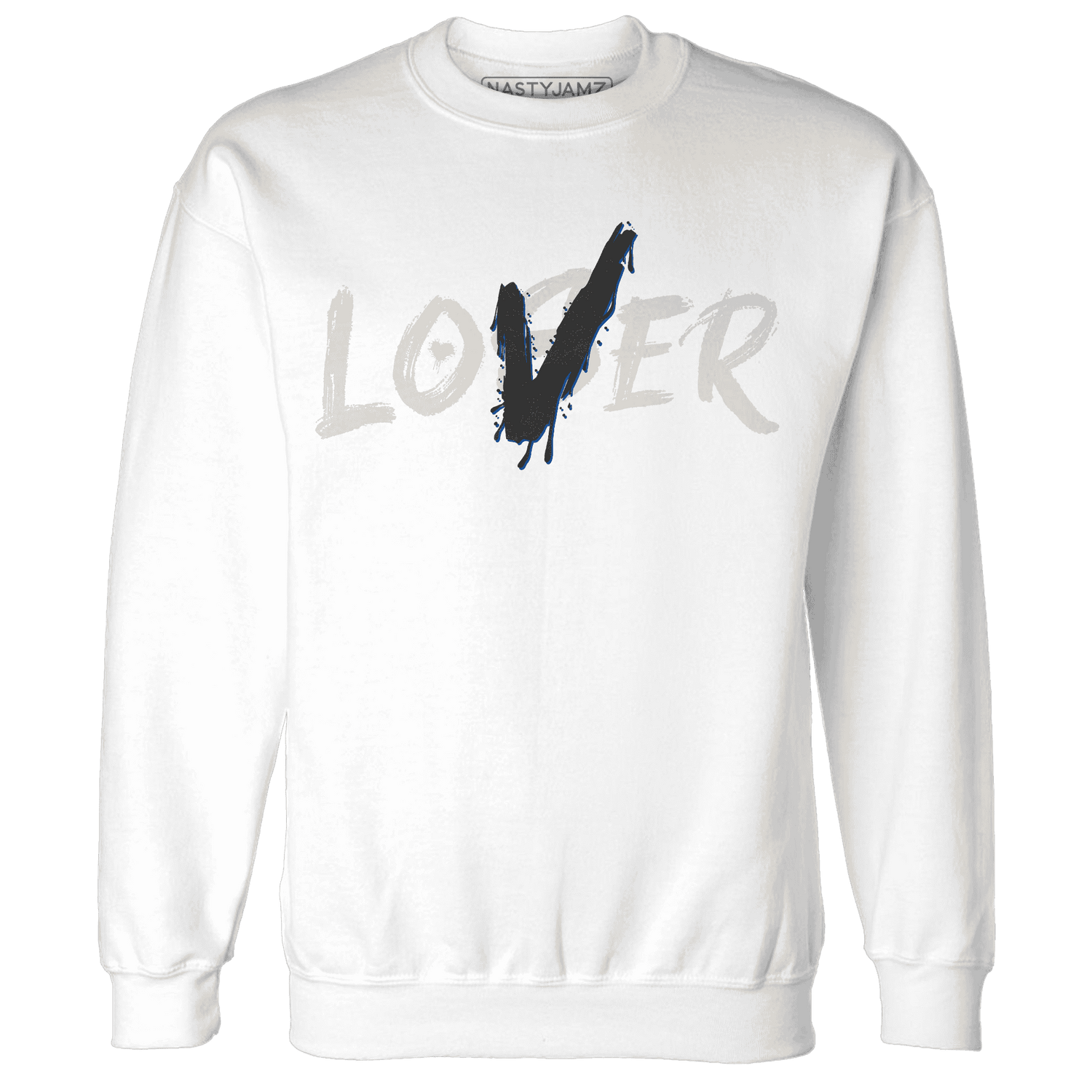 Quaiii 54 3s Sweatshirt Match Loser Lover - NastyJamz