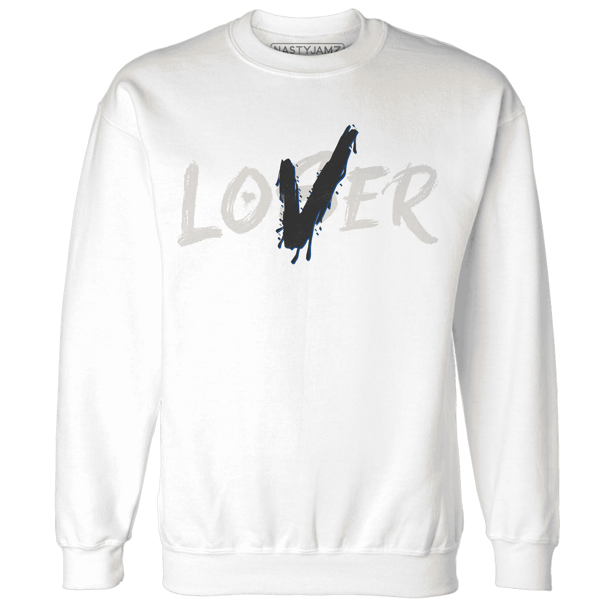 Quaiii 54 3s Sweatshirt Match Loser Lover - NastyJamz