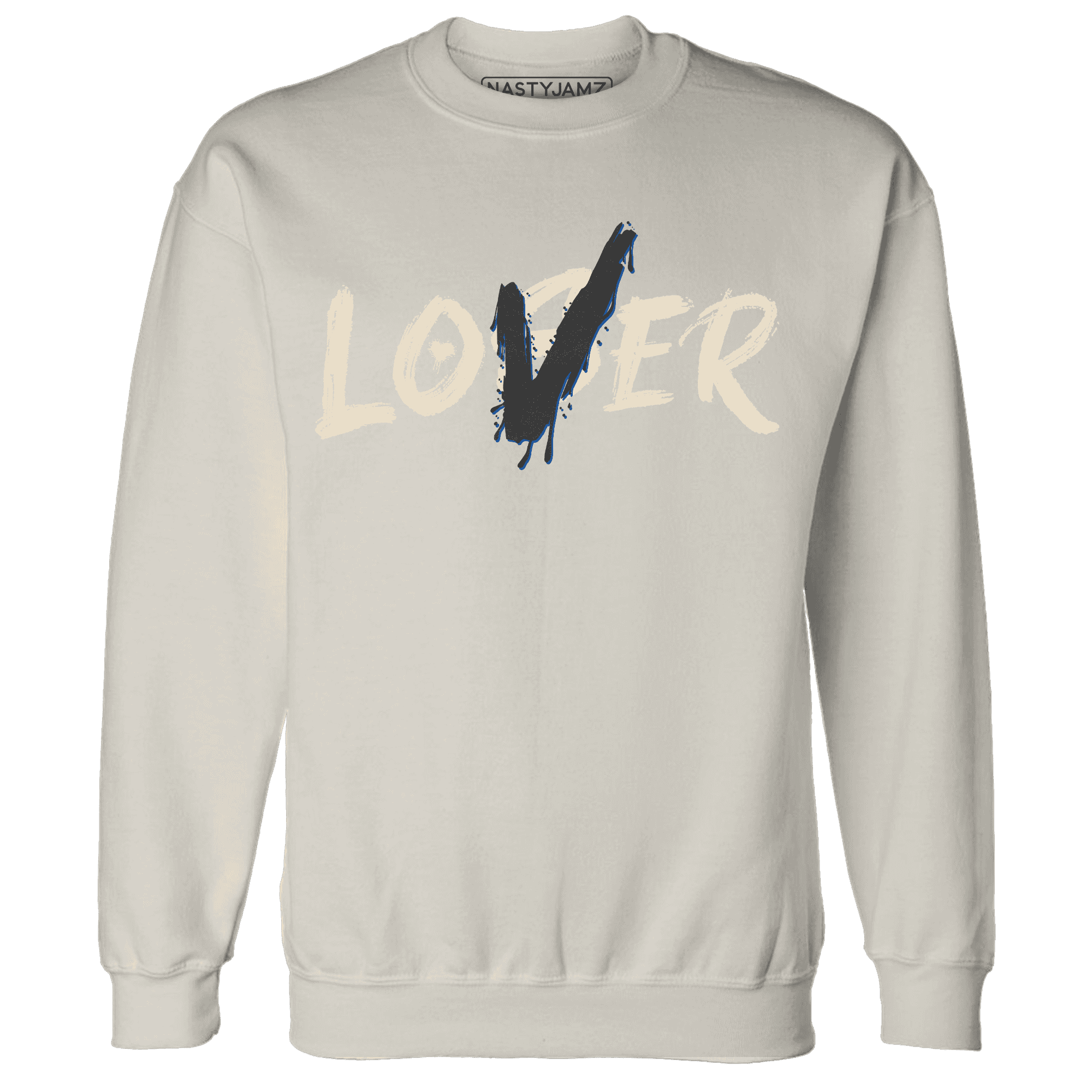 Quaiii 54 3s Sweatshirt Match Loser Lover - NastyJamz