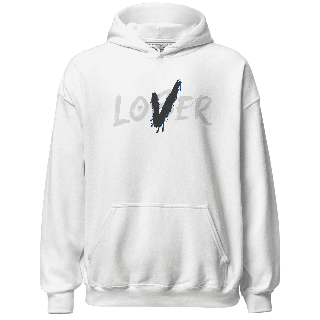 Quaiii 54s Hoodie Match Loser Lover - NastyJamz