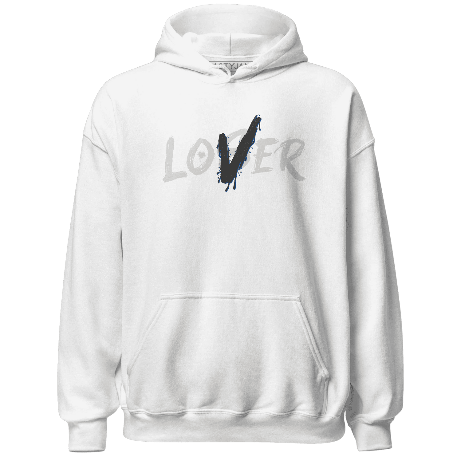 Quaiii 54s Hoodie Match Loser Lover - NastyJamz