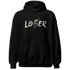 Quaiii 54s Hoodie Match Loser Lover - NastyJamz