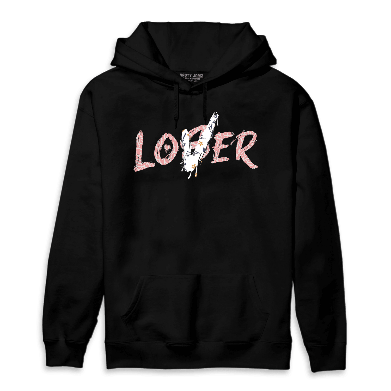 Red Stardust 3s Hoodie Match Loser Lover - NastyJamz