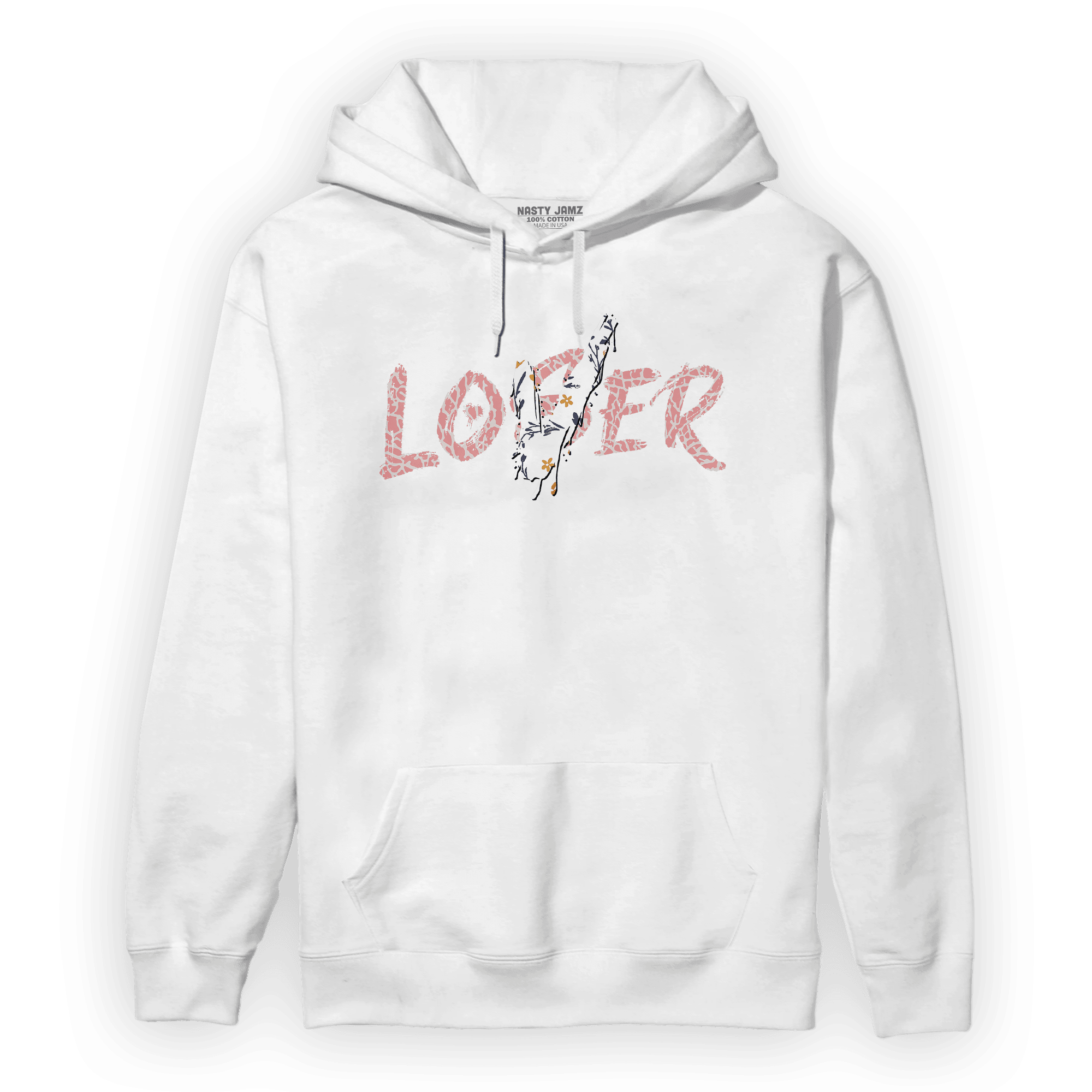 Red Stardust 3s Hoodie Match Loser Lover - NastyJamz