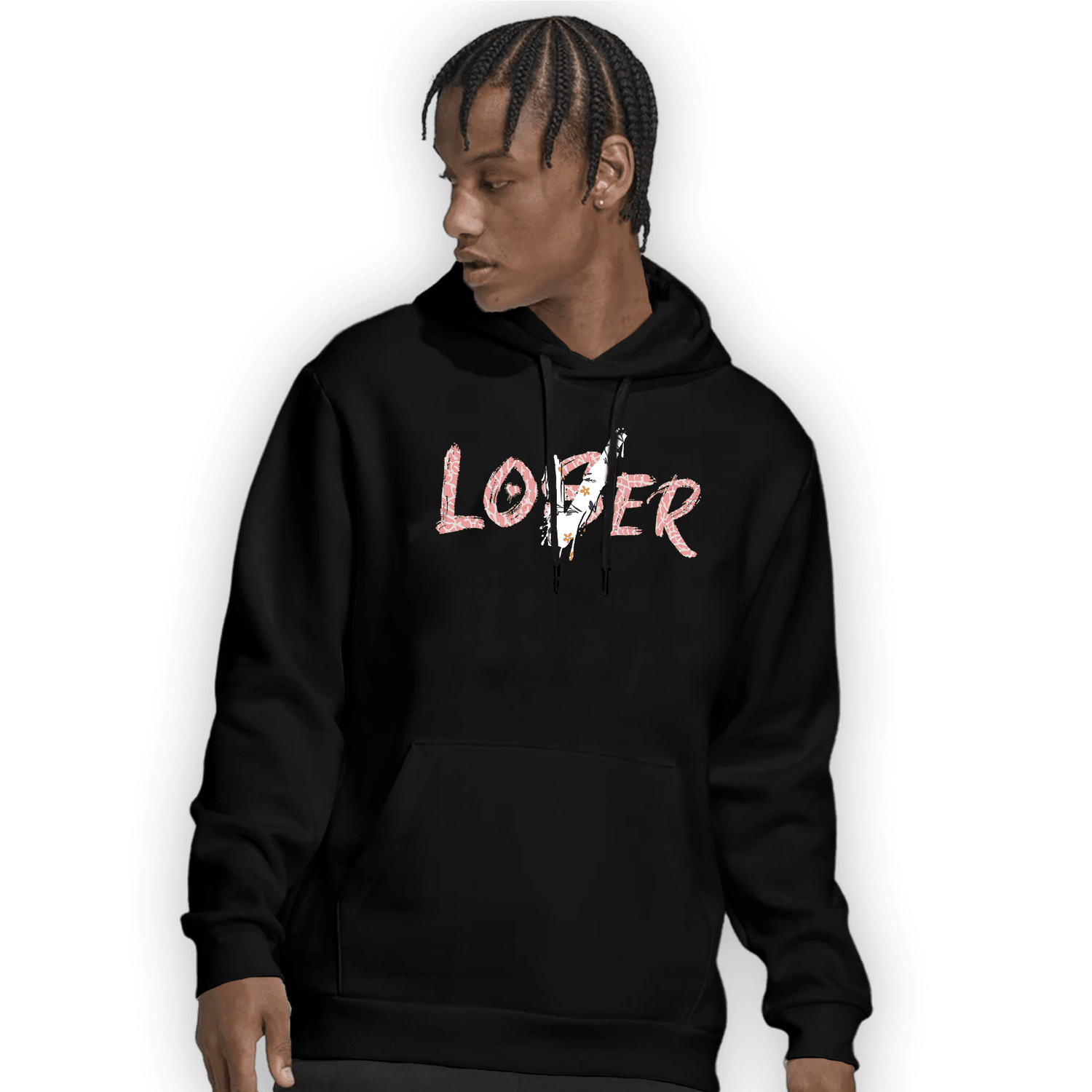 Red Stardust 3s Hoodie Match Loser Lover - NastyJamz