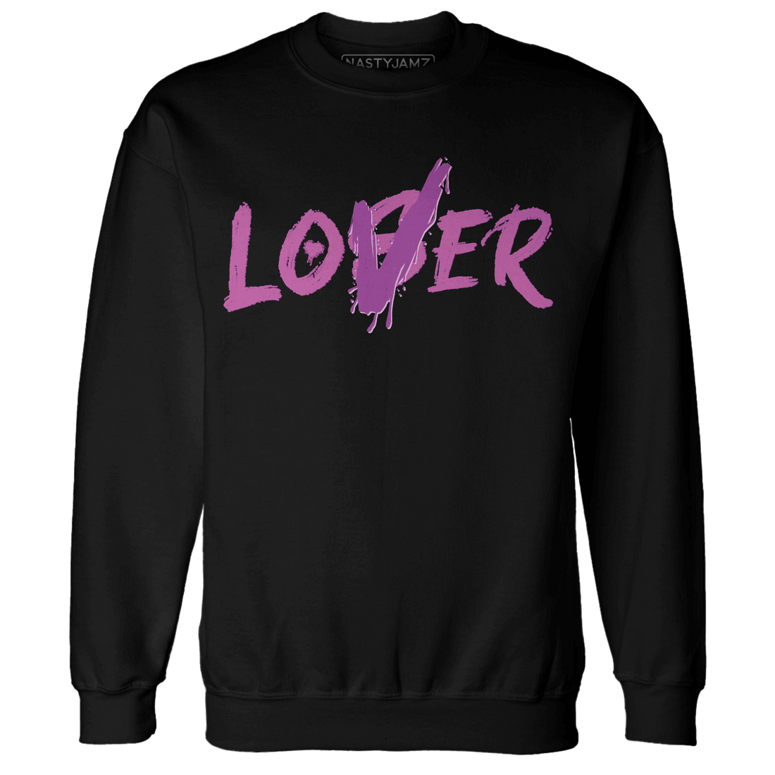 GS Hyper Violet 4s Sweatshirt Match Loser Lover - NastyJamz